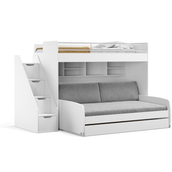 Eco Bel Mondo Twin Over Full/Full XL Bunk Bed Set