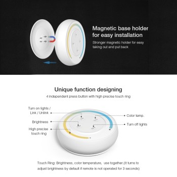 V - Shape LED CCT COB LED 1/2